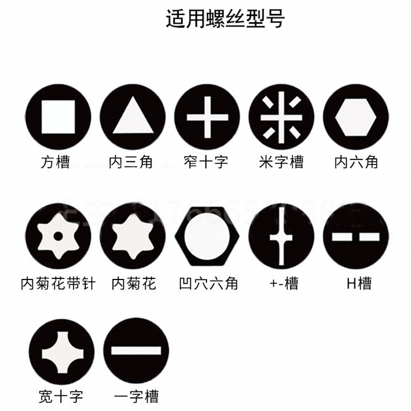 参考螺丝规格表